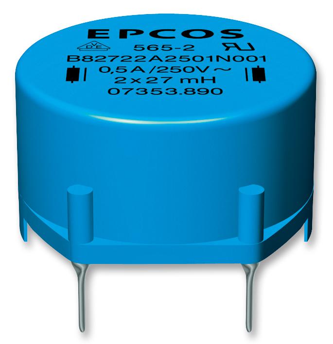 EPCOS B82722A2102N001 Choques / Filtros De Modo Común Con Terminales Radiales