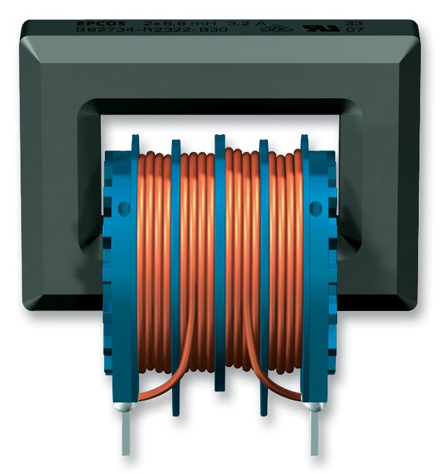 EPCOS B82734R2142B030 Choques / Filtros De Modo Común Con Terminales Radiales