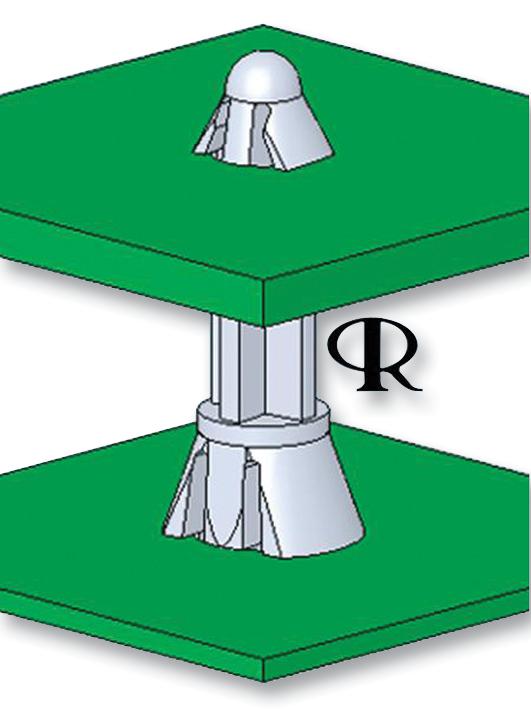 ESSENTRA COMPONENTS CRLCBSRE-8-01 Soportes Para PCB