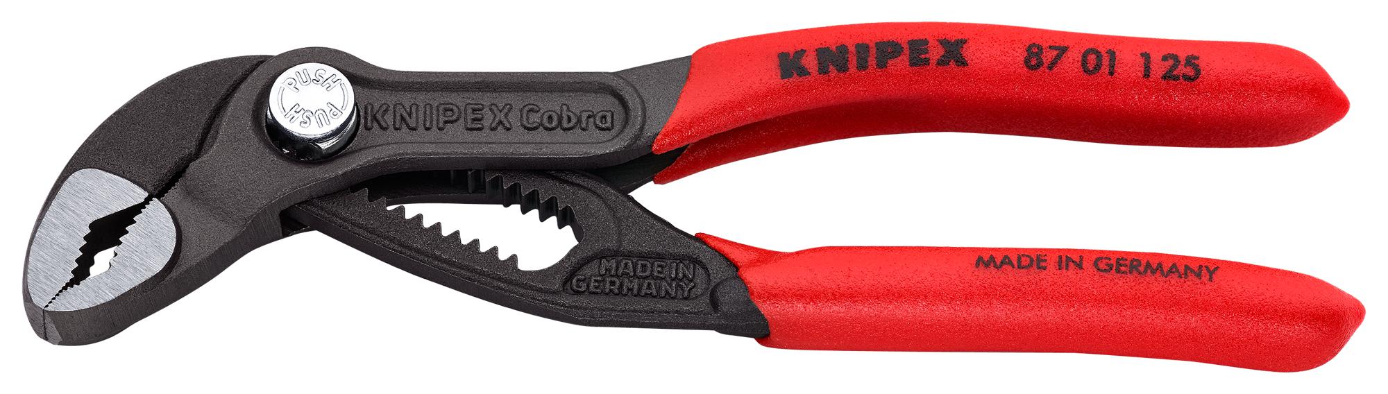 KNIPEX 87 01 125 Alicates Para Bomba De Agua Y De Junta Deslizante