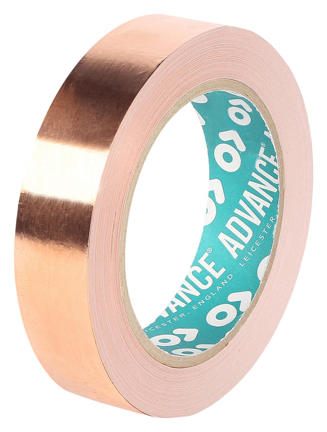 ADVANCE TAPES AT526 COPPER 33M X 25MM Cinta De Cobre/Aluminio