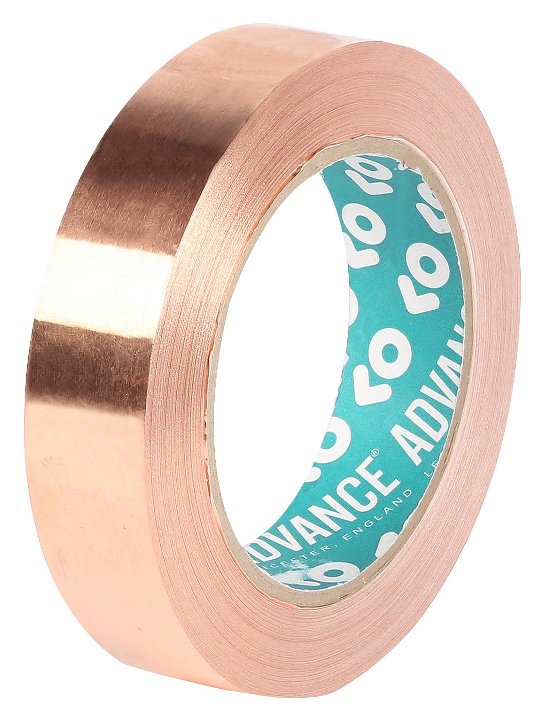 ADVANCE TAPES AT528 COPPER 33M X 25MM Cinta De Cobre/Aluminio