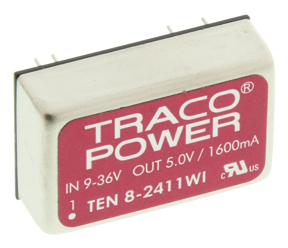 TRACO POWER TEN 8-2411WI Convertidores DC / DC Aislados De Montaje Pasante