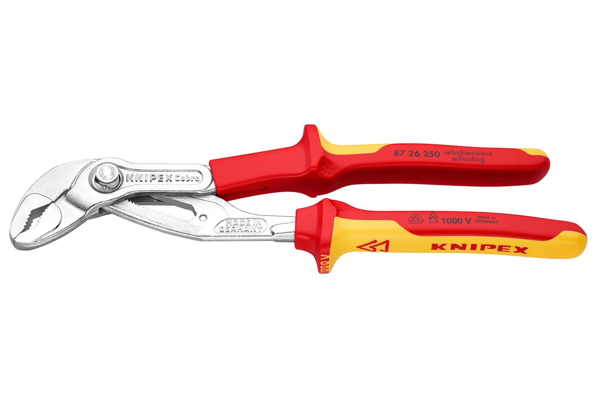 KNIPEX 87 26 250 Alicates Para Bomba De Agua Y De Junta Deslizante