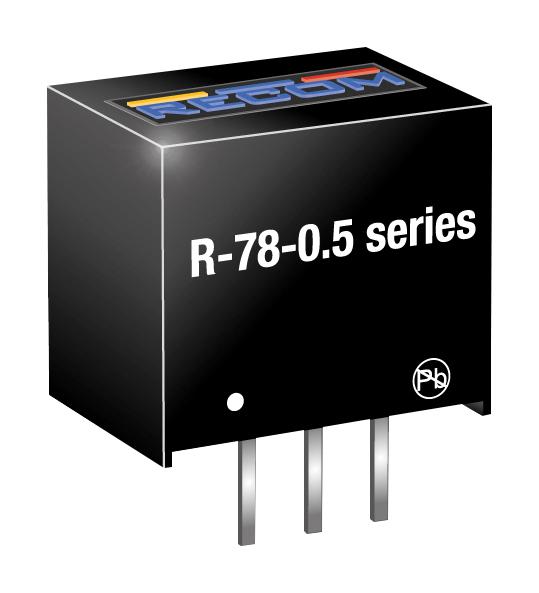 RECOM POWER R-786.5-0.5 Reemplazos Para Regulador Lineal