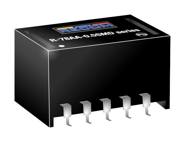 RECOM POWER R-78AA3.3-0.5SMD Convertidores No Aislados De Salida Ajustable Para Montaje En Placa (DC / DC)