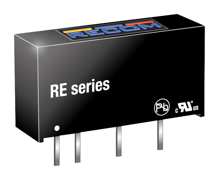 RECOM POWER RE-1212S Convertidores DC / DC Aislados De Montaje Pasante