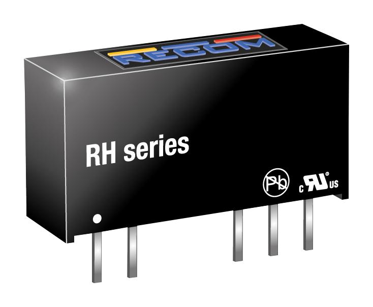 RECOM POWER RH-2412D Convertidores DC / DC Aislados De Montaje Pasante