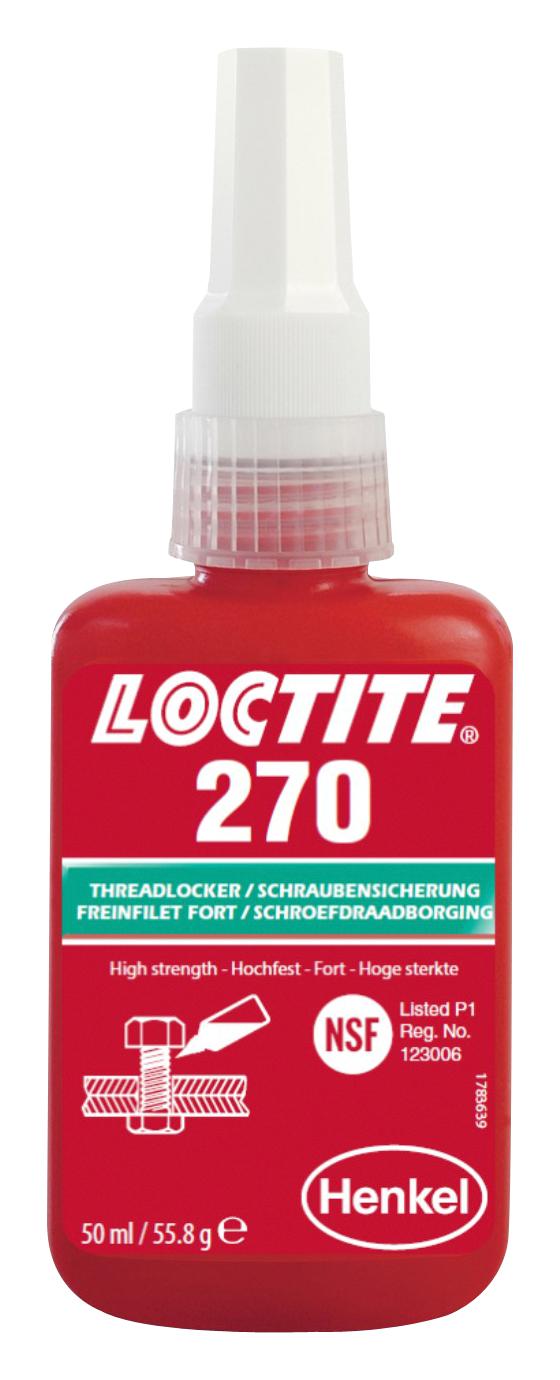 LOCTITE 270, 50ML Compuestos De Retención Y Fijación De Roscas