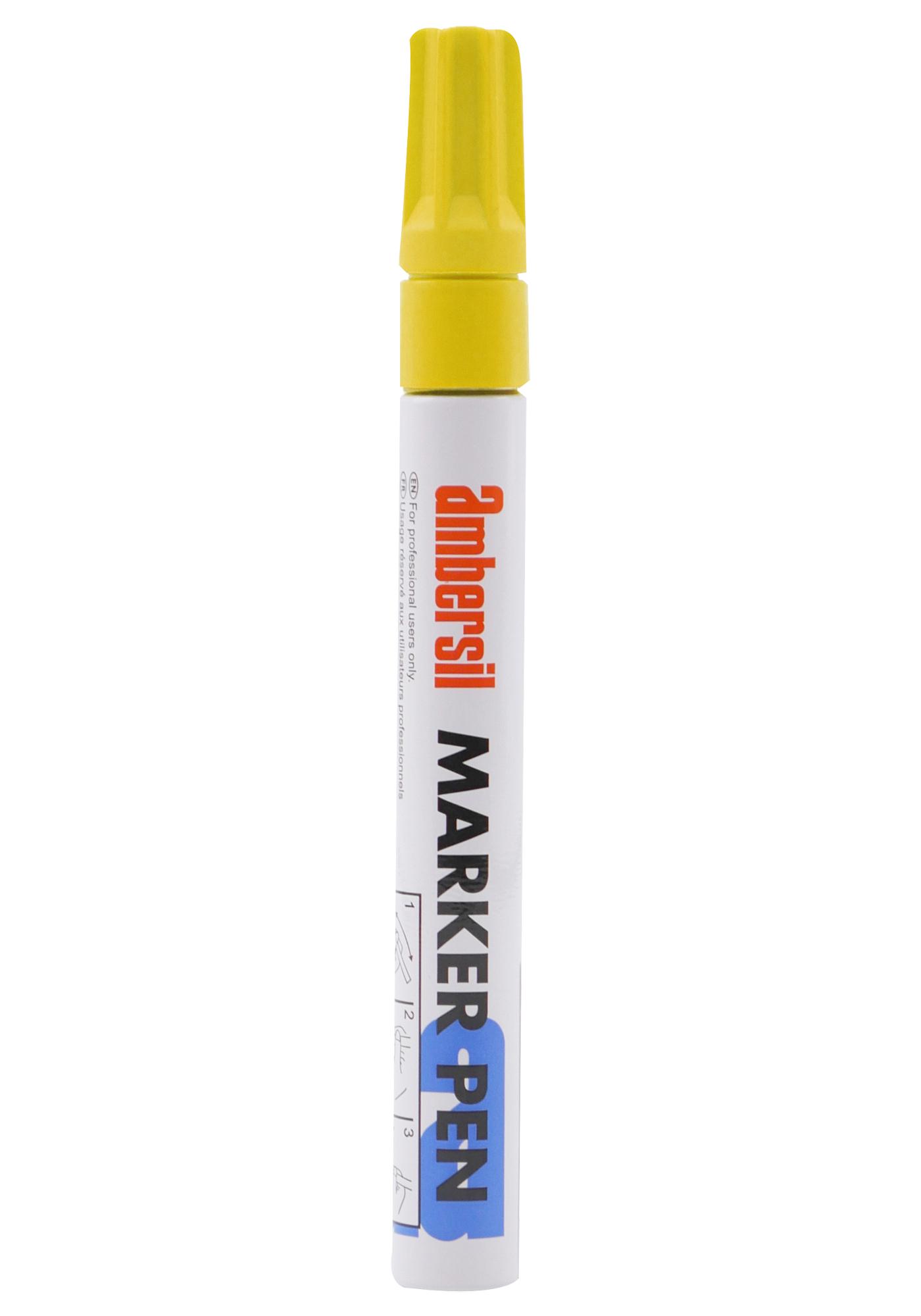 AMBERSIL MARKER PEN YELLOW, 3MM Pinturas Y Revestimientos