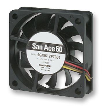 SANYO DENKI 9GA0612P7H01 Ventiladores Axiales DC