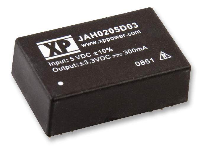 XP POWER JAH0205S09 Convertidores DC / DC Aislados De Montaje Pasante