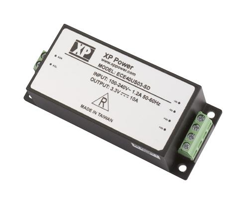 XP POWER ECE40US09-SD Convertidores De Montaje En Carril DIN (AC / DC)