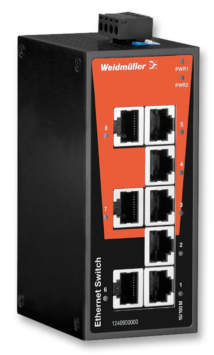 WEIDMULLER 1240900000 Interruptores / Módulos Ethernet