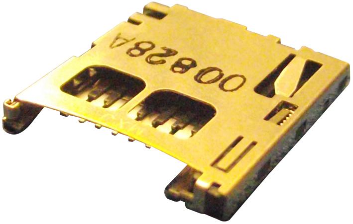 MOLEX / PARTNER STOCK 502570-0893 Conectores Para Tarjeta De Memoria Y SIM