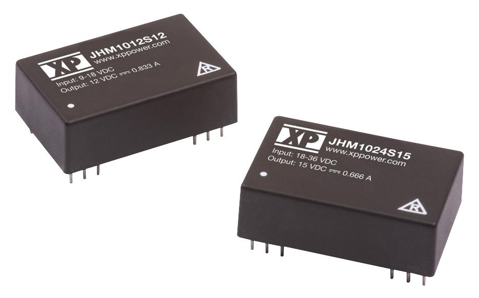 XP POWER JHM1024S15 Convertidores DC / DC Aislados De Montaje Pasante