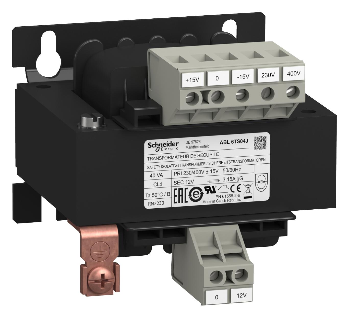 SCHNEIDER ELECTRIC ABL6TS04J Transformadores De Tensión