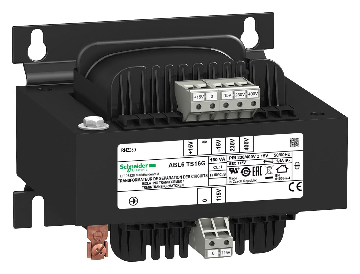 SCHNEIDER ELECTRIC ABL6TS16G Transformadores De Tensión