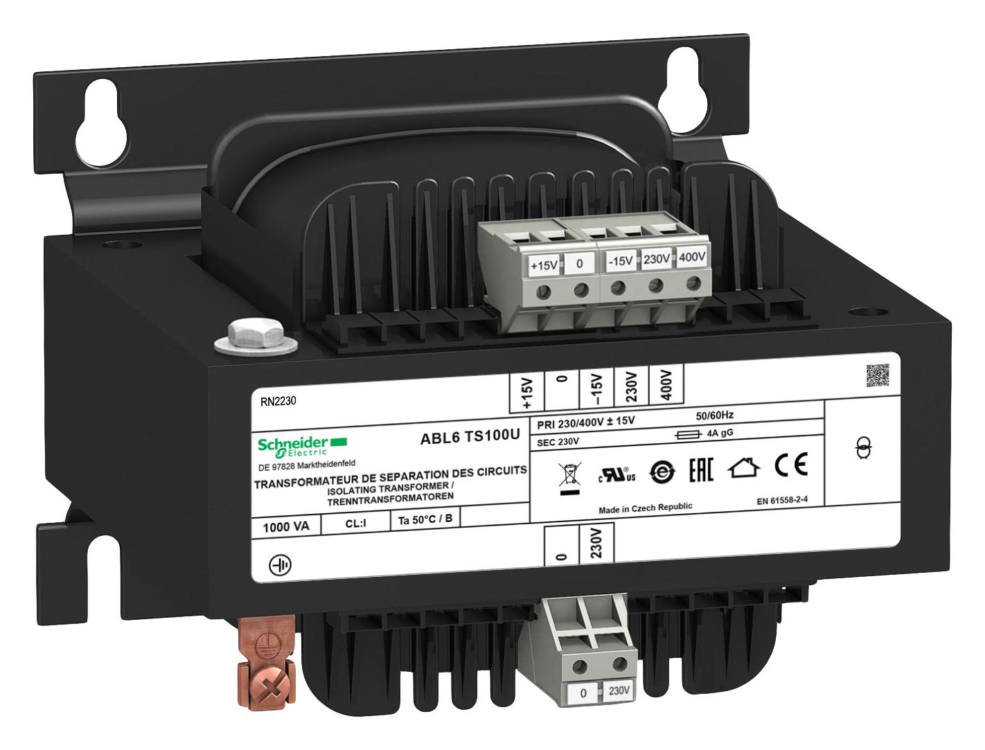 SCHNEIDER ELECTRIC ABL6TS100U Transformadores De Tensión