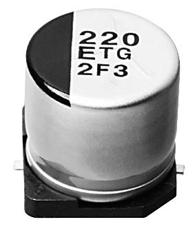 PANASONIC EEETG1K220UP Condensadores Electrolíticos De Aluminio SMD