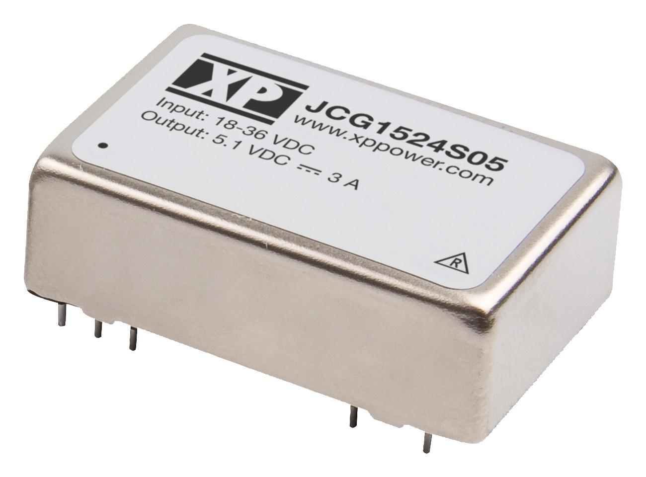 XP POWER JCG1524S12 Convertidores DC / DC Aislados De Montaje Pasante