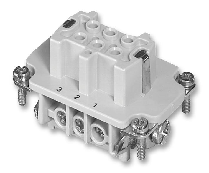 AMPHENOL SINE/TUCHEL C146 10B006 102 1 Insertos / Módulos Para Conectores De Diseño Robusto