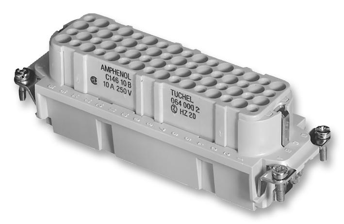 AMPHENOL SINE/TUCHEL C146 10B064 000 2 Insertos / Módulos Para Conectores De Diseño Robusto