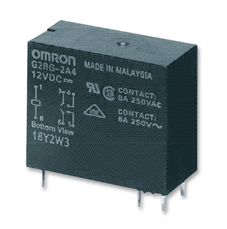 OMRON ELECTRONIC COMPONENTS G2R-2A4  DC12 Relés De Potencia