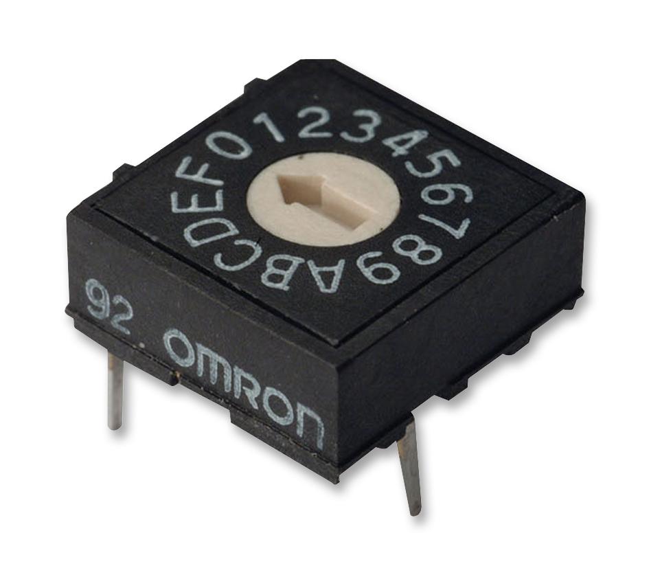 OMRON ELECTRONIC COMPONENTS A6R101RF Interruptores Codificados Giratorios