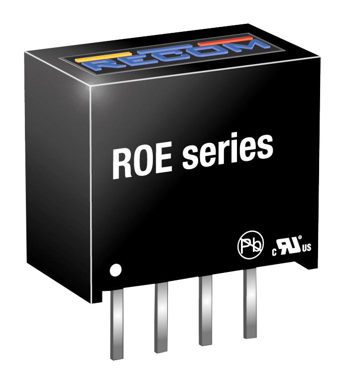 RECOM POWER ROE-0505S Convertidores DC / DC Aislados De Montaje Pasante