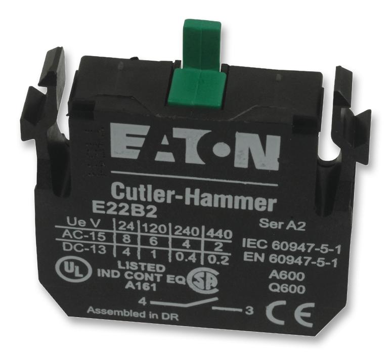 EATON CUTLER HAMMER E22B2 Bloques De Contactos Para Interruptores