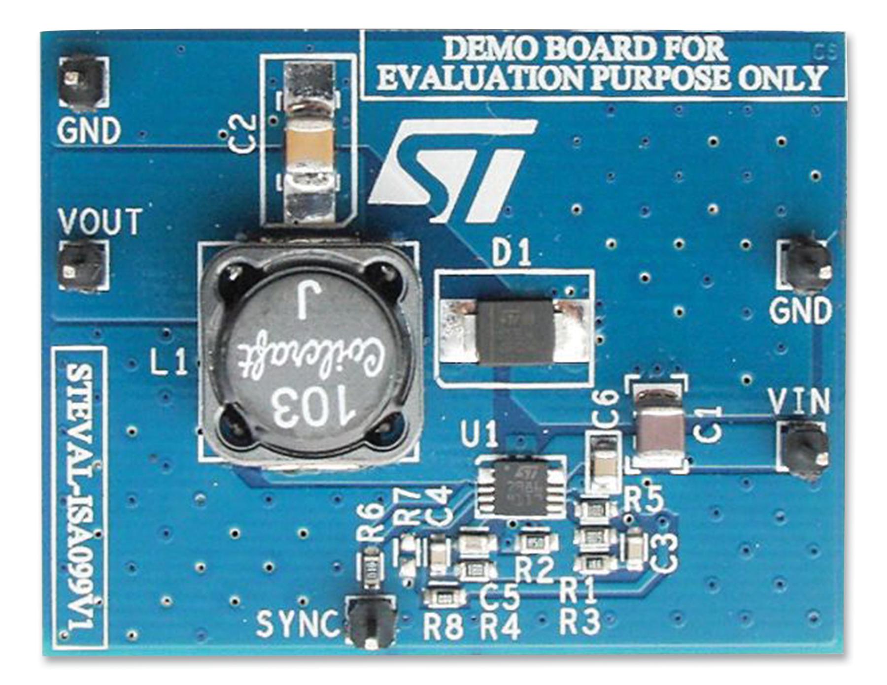 STMICROELECTRONICS STEVAL-ISA099V1 Kits De Desarrollo Para Gestión De Alimentación - DC / DC