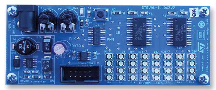 STMICROELECTRONICS STEVAL-ILL003V2 Kits De Desarrollo De Iluminación Y LED