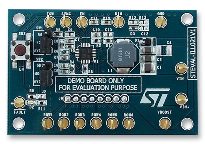 STMICROELECTRONICS STEVAL-ILL021V1 Kits De Desarrollo De Iluminación Y LED