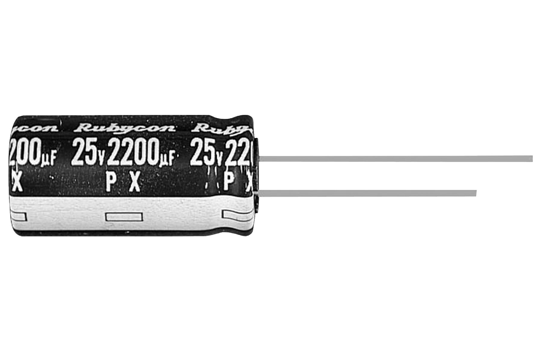 RUBYCON 6.3PX1000MEFC8X11.5 Condensadores Electrolíticos De Aluminio Con Terminales De Conexión