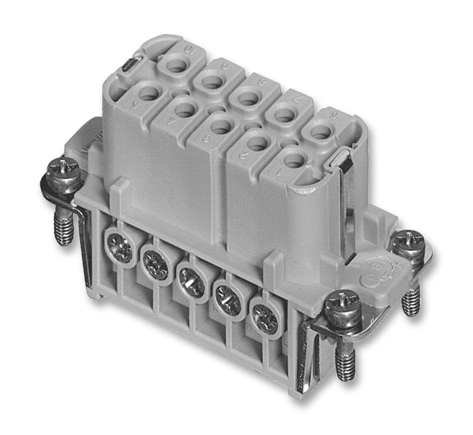 AMPHENOL SINE/TUCHEL C146 10B010 002 4 Insertos / Módulos Para Conectores De Diseño Robusto