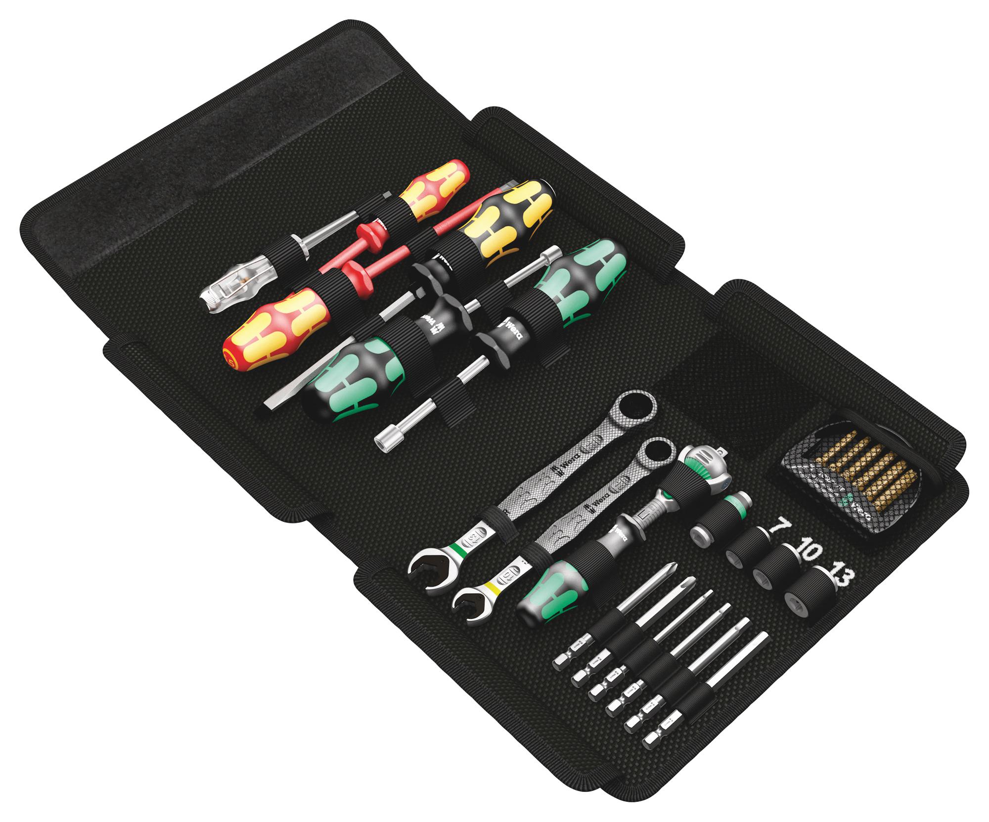 Wera WER135927 Kraftform Kompakt SH 1 PlumbKit Set 19 Piece