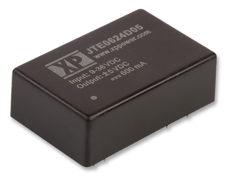 XP POWER JTE0624D12 Convertidores DC / DC Aislados De Montaje Pasante