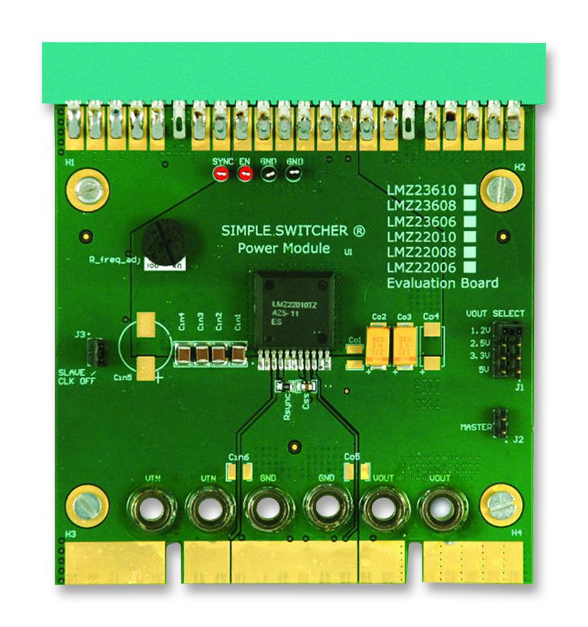 TEXAS INSTRUMENTS LMZ22008EVAL/NOPB Kits De Desarrollo Para Gestión De Alimentación - DC / DC