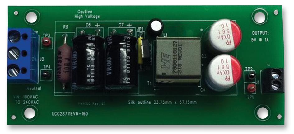 TEXAS INSTRUMENTS UCC28711EVM-160 Kits De Desarrollo Para Gestión De Alimentación - Controlador PWM