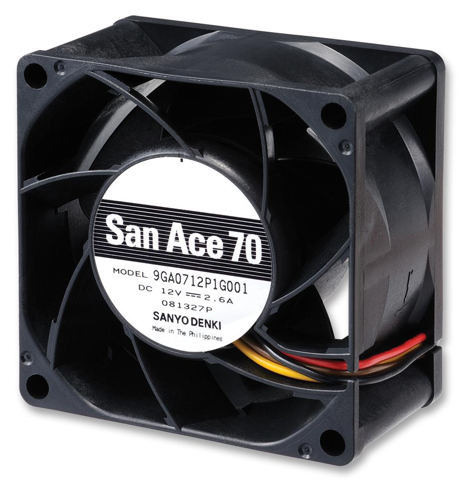 SANYO DENKI 9GA0712P1H001 Ventiladores Axiales DC