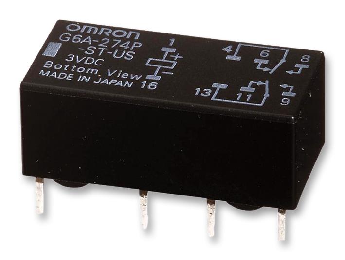 OMRON ELECTRONIC COMPONENTS G6AU-274P-ST-US  DC24 Relés De Señal