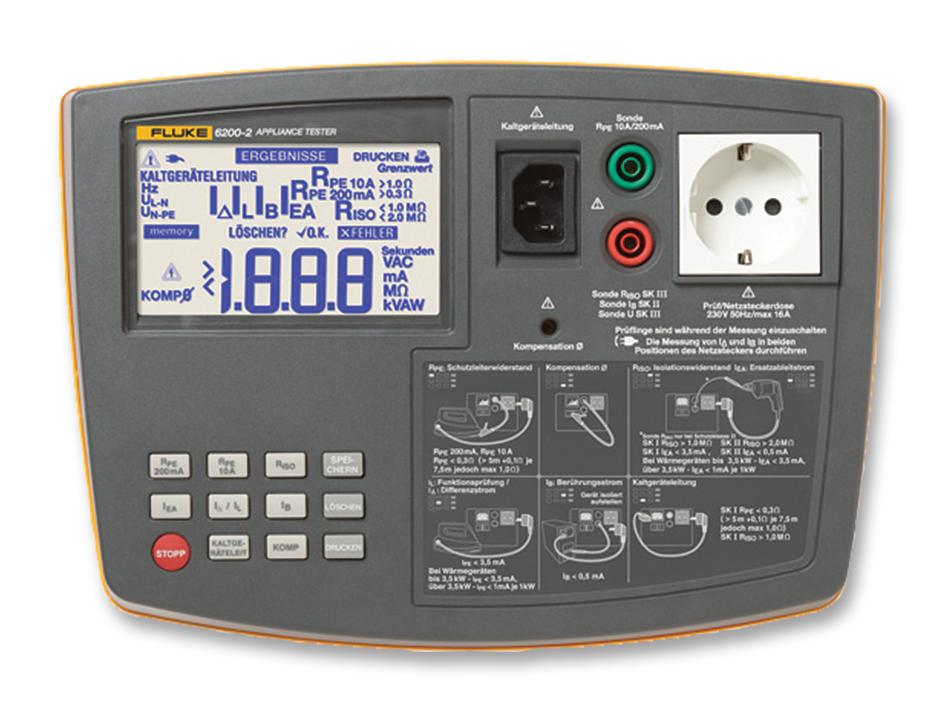 FLUKE FLUKE 6200-2-DE Comprobadores De Dispositivos Portátiles