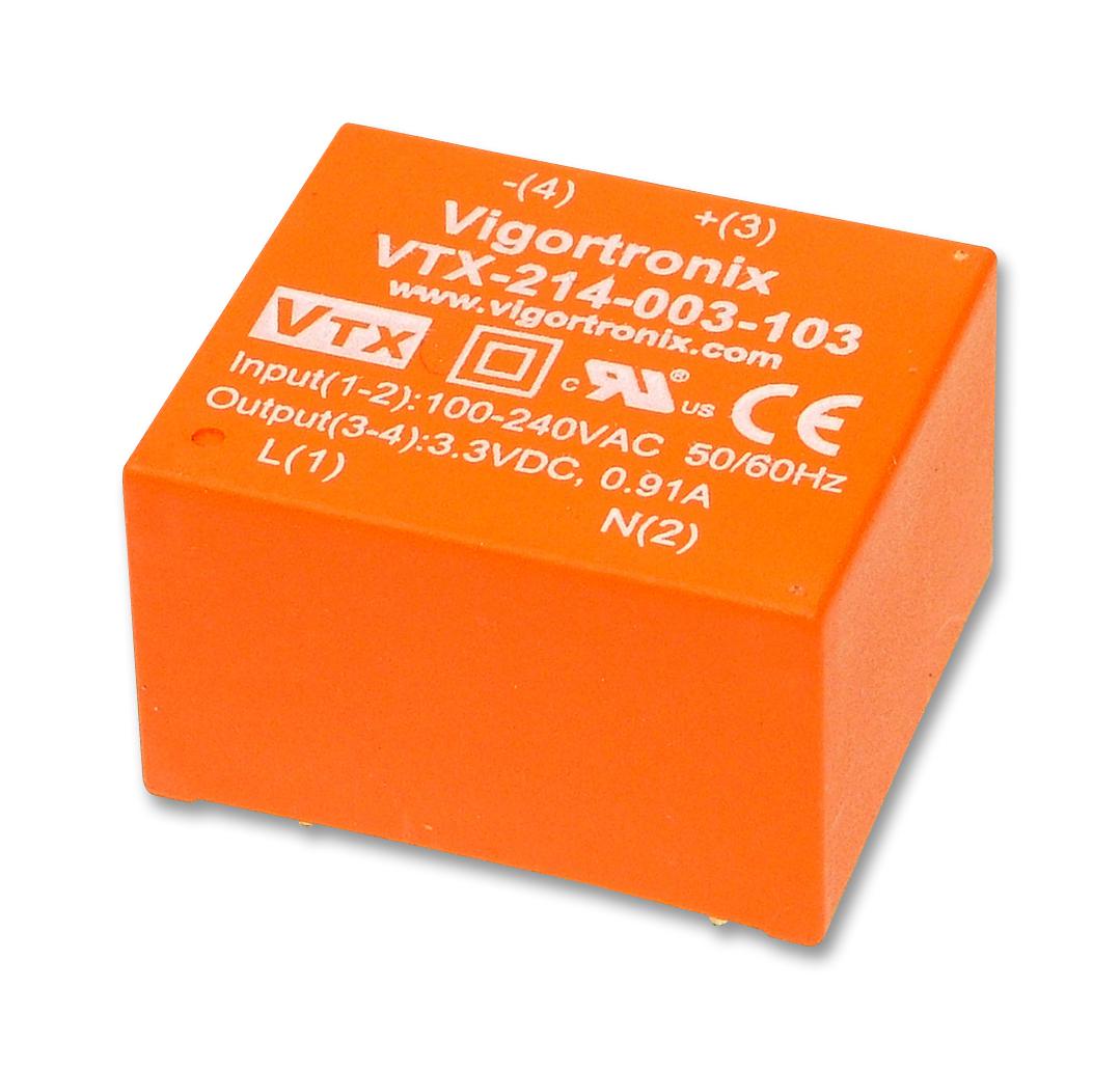 VIGORTRONIX VTX-214-003-118 Convertidores De Montaje En PCB (AC / DC)