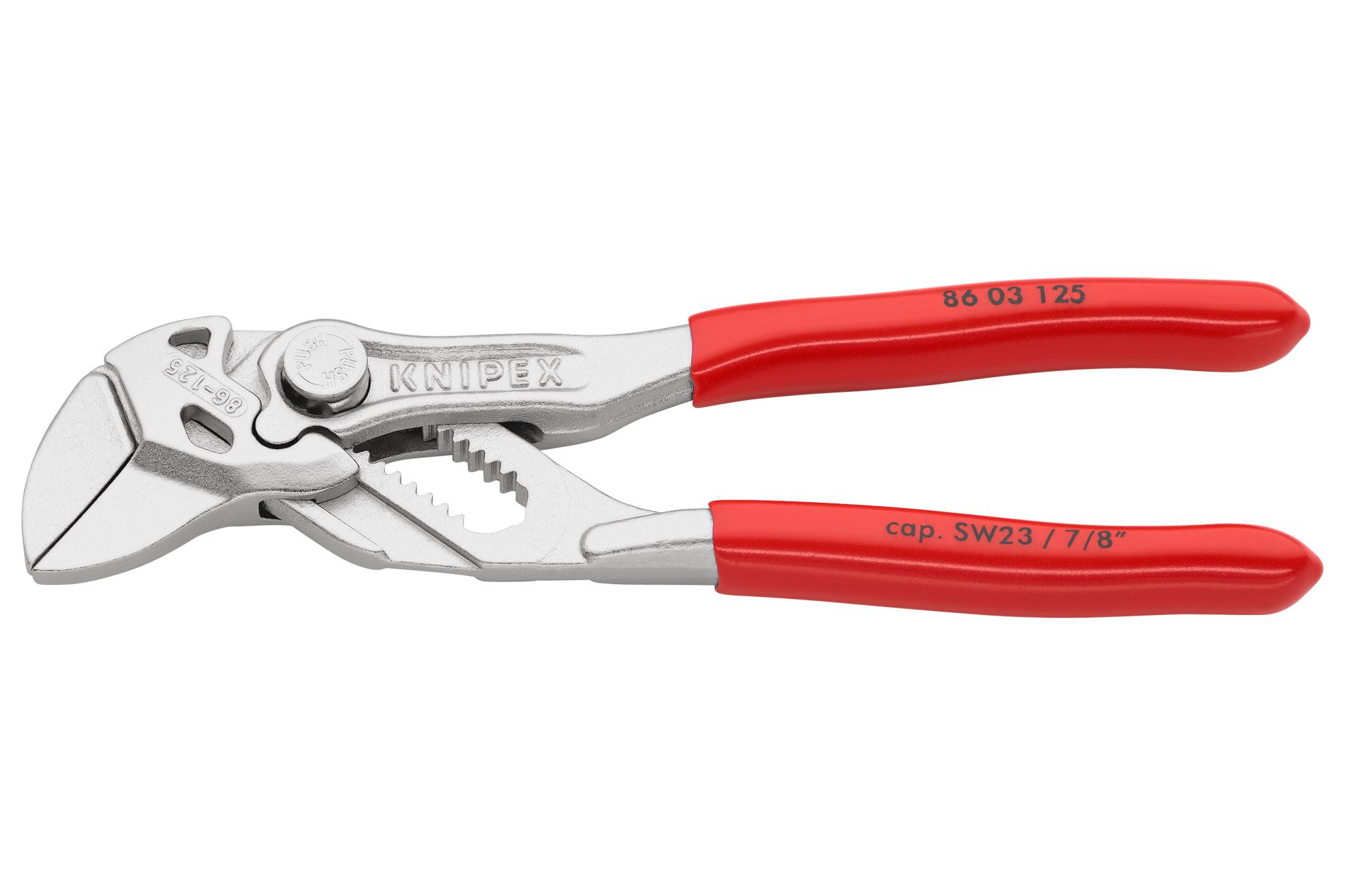 KNIPEX 86 03 125 Alicates Para Bomba De Agua Y De Junta Deslizante