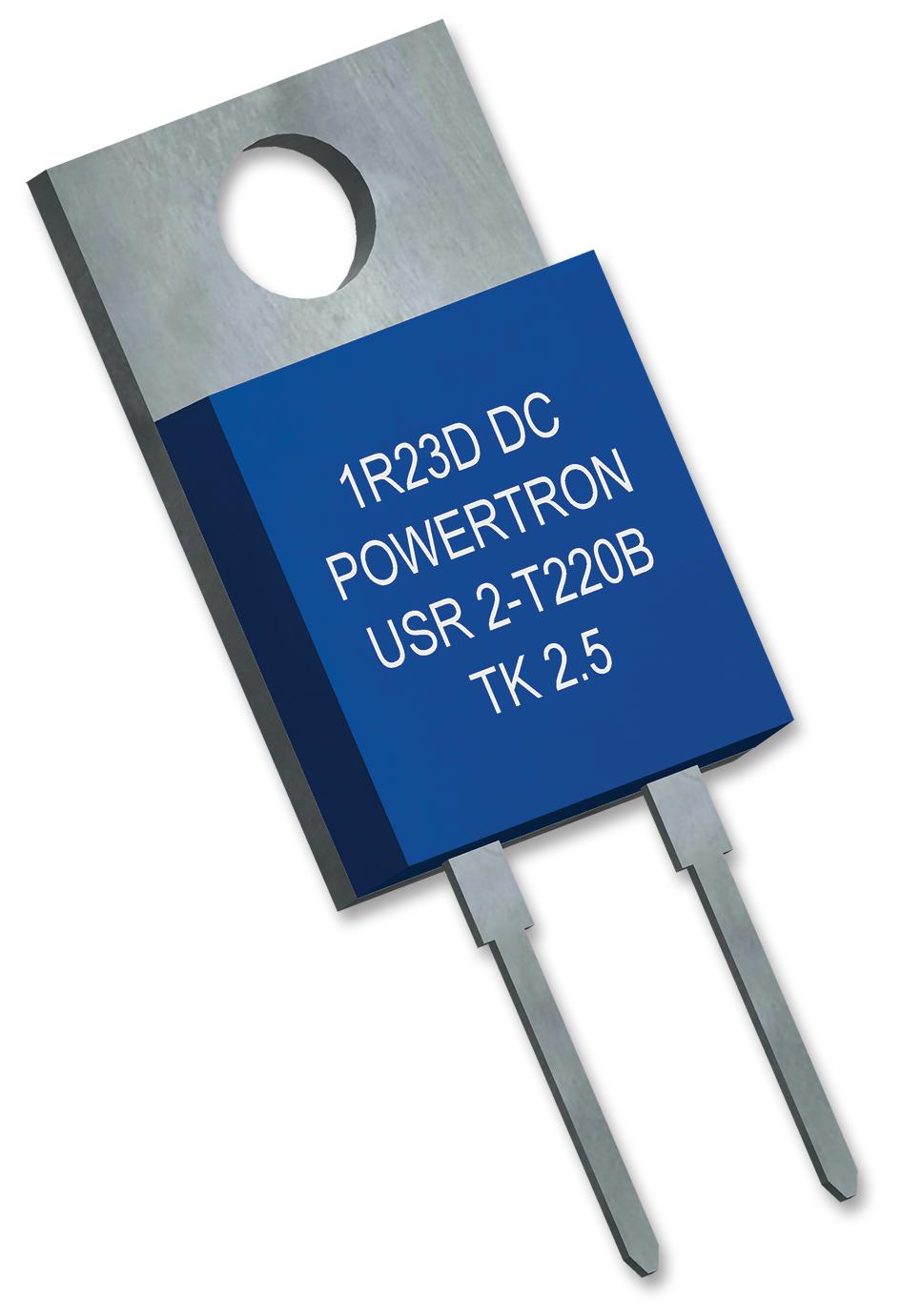 POWERTRON USR 2-T220B 50R00 S 0.1% Resistencias De Orificio Pasante