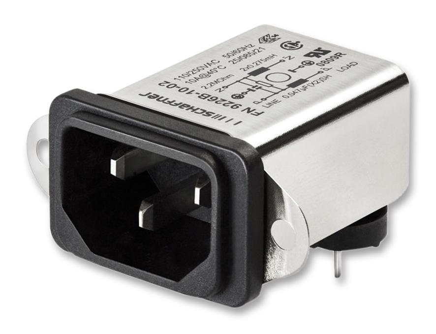 SCHAFFNER - TE CONNECTIVITY FN9226-1-02 Módulos De Entrada De Alimentación IEC Con Filtro