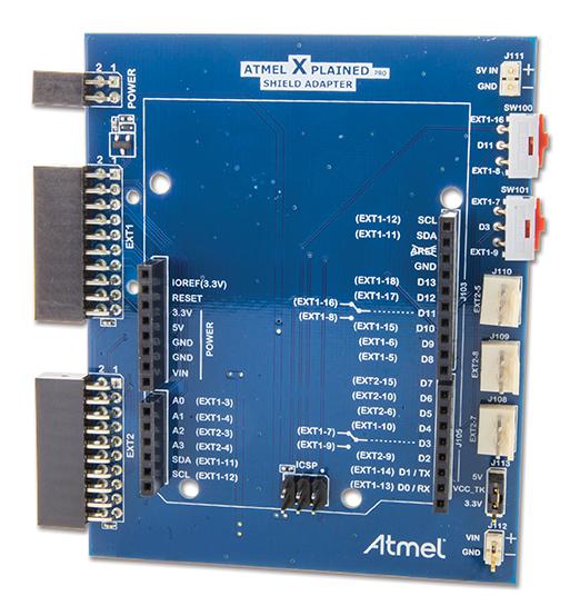 MICROCHIP ATARDADPT-XPRO Otras Placas Complementarias / Módulos