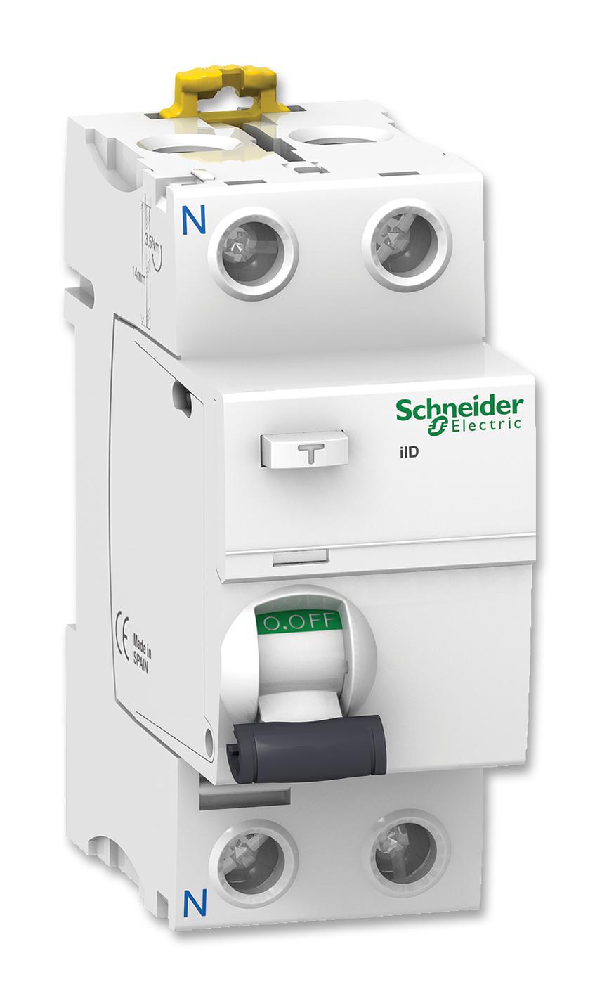 SCHNEIDER ELECTRIC A9R41225 Disyuntores RCBO, RCD, GFCI, AFDD