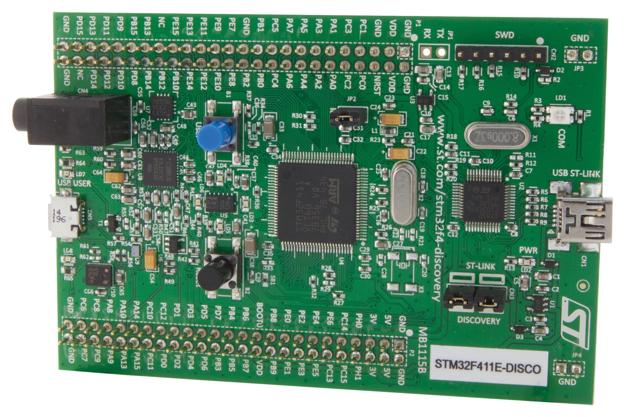 STMICROELECTRONICS STM32F411E-DISCO Kits De Desarrollo Integrado - ARM